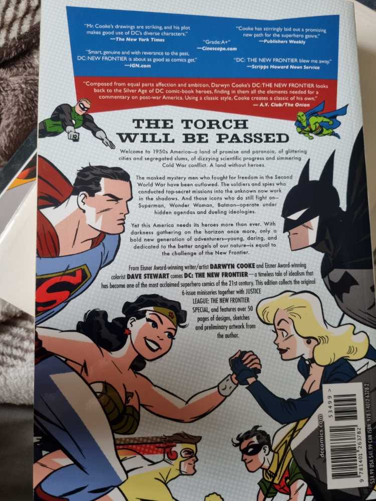 DC: The New Frontier - DC Comics (16 - Jun 2016) comic book collectible [Barcode 978140126378253499] - Main Image 2