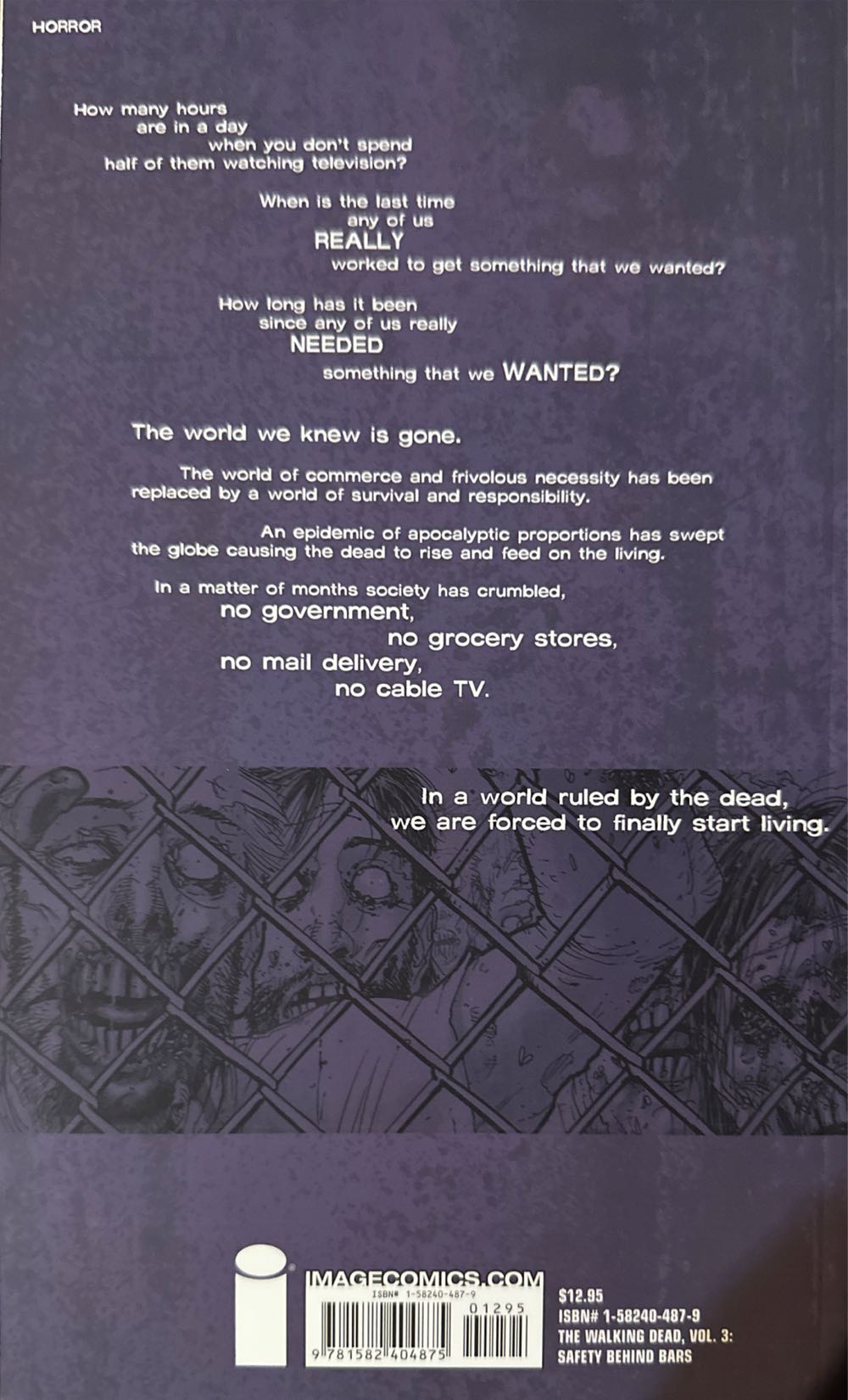 Walking Dead, The - Image (3) comic book collectible [Barcode 9781582404875] - Main Image 2