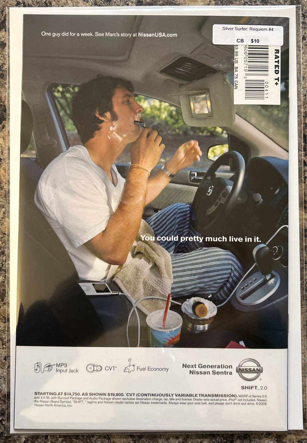 Silver Surfer: Requiem (2007) - Marvel Comics (4 - Oct 2007) comic book collectible [Barcode 75960605715300411] - Main Image 2