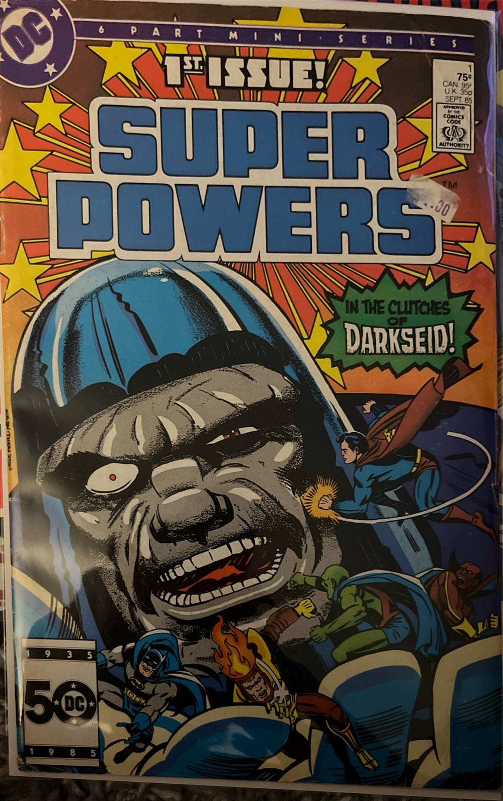 Super Powers - DC Comics (1 - Jul 1984) comic book collectible - Main Image 2