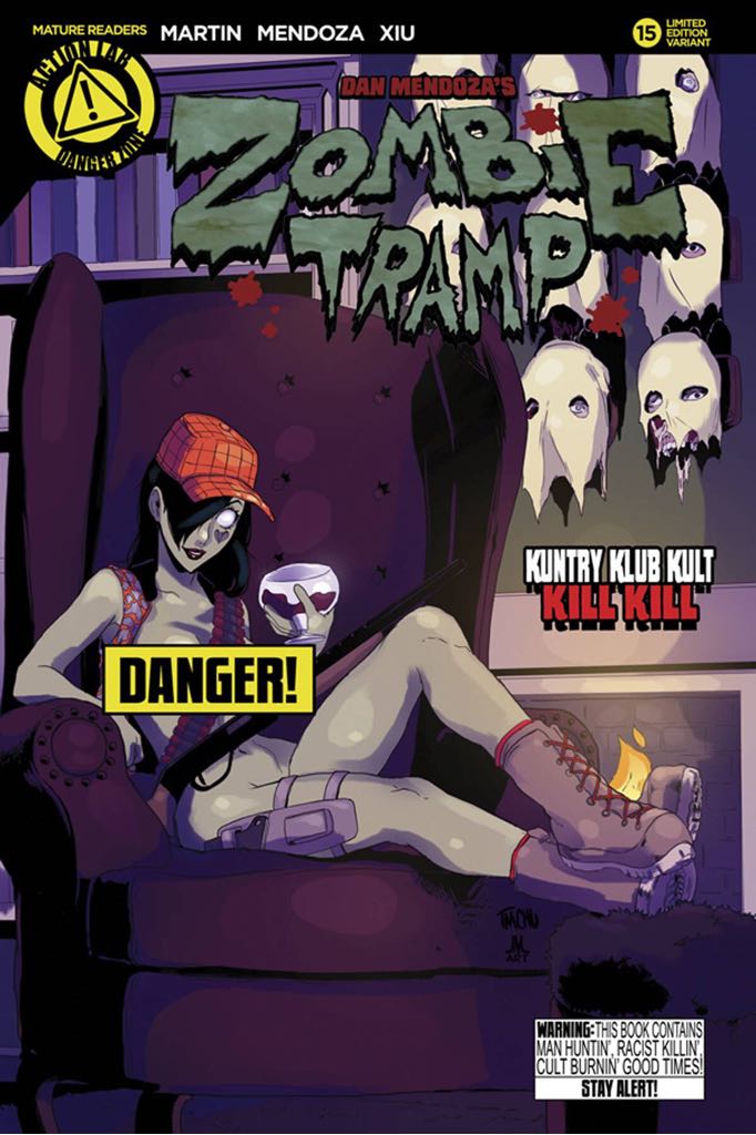 Zombie Tramp - Action Lab Entertaiment (15 - Sep 2015) comic book collectible [Barcode 70046577236701521] - Main Image 1