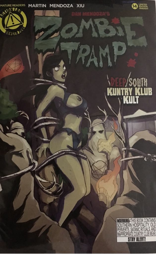 Zombie Tramp - Action Lab Entertaiment (14 - Aug 2015) comic book collectible [Barcode 70046577236701421] - Main Image 1