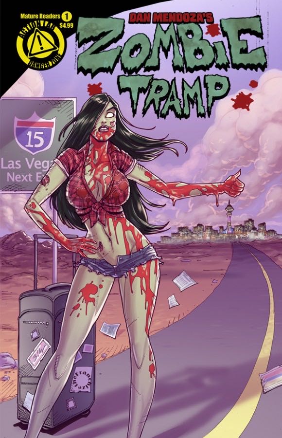 Zombie Tramp - Action Lab - Danger Zone (31) comic book collectible - Main Image 4