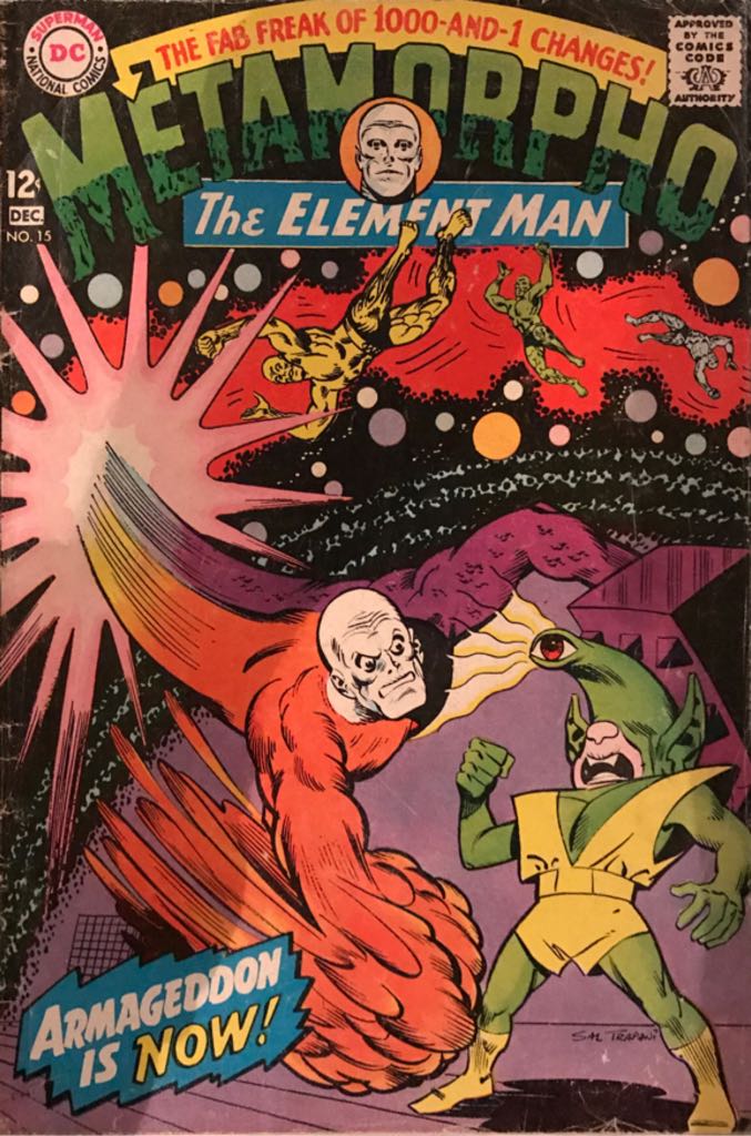 Metamorpho - DC National Comics (15 - Dec 1967) comic book collectible [Barcode 761941259291] - Main Image 1