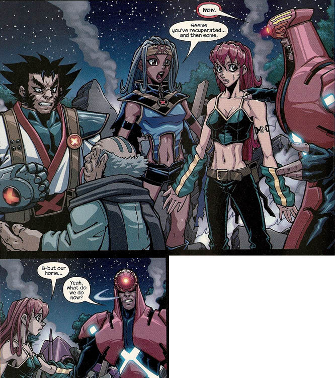 X-men: Ronin - Marvel Comics (4 - 06/2003) comic book collectible [Barcode 759606054121] - Main Image 3