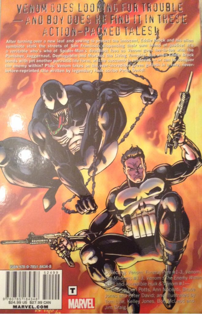 Venom: The Enemy Within - Marvel Comics comic book collectible [Barcode 9780785184348] - Main Image 2