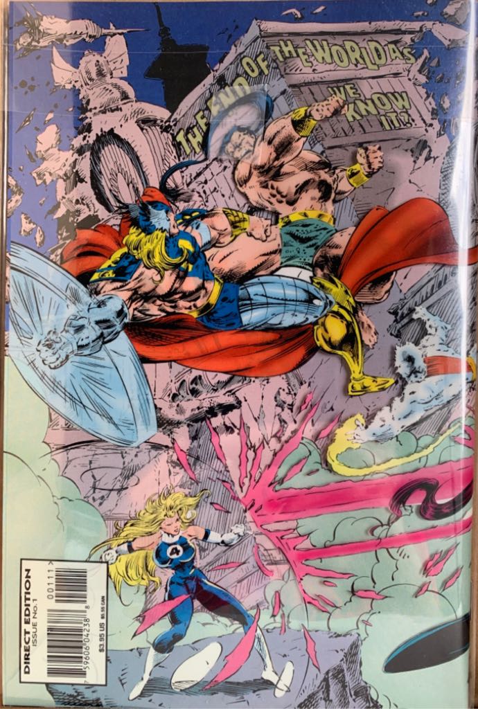 Fantastic Four: Atlantis Rising - Marvel Comics (1 - Jun 1995) comic book collectible [Barcode 759606042388] - Main Image 2