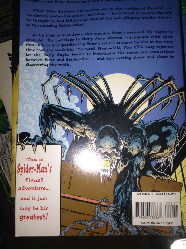 Spider Man The Final Adventure  (2) comic book collectible [Barcode 759606033867] - Main Image 2
