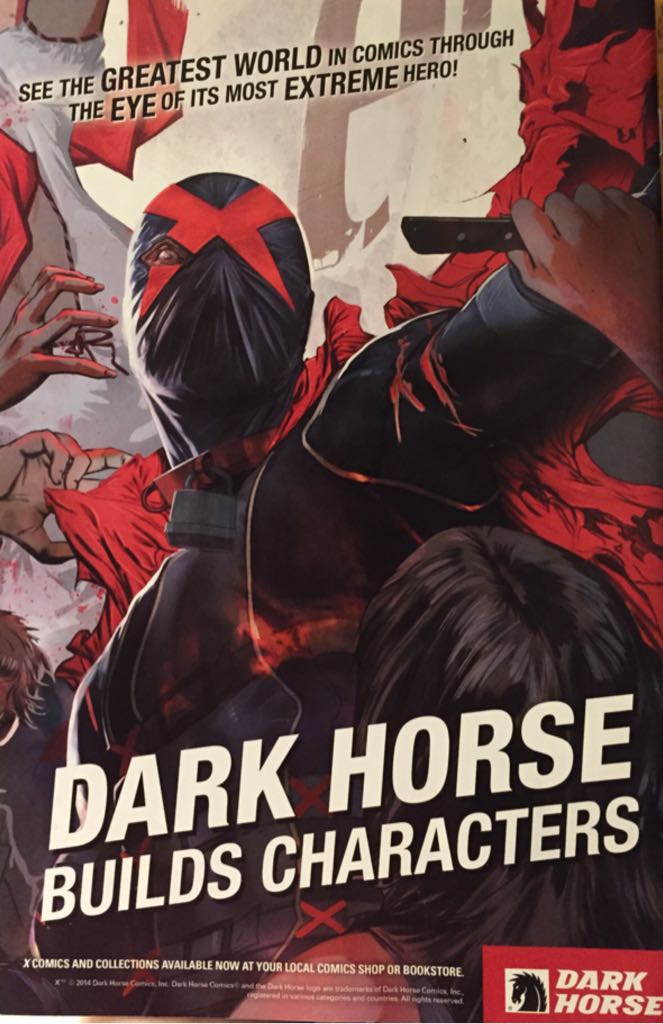 Ghost - Dark Horse (1 - 09/2014) comic book collectible [Barcode 761568261455] - Main Image 2