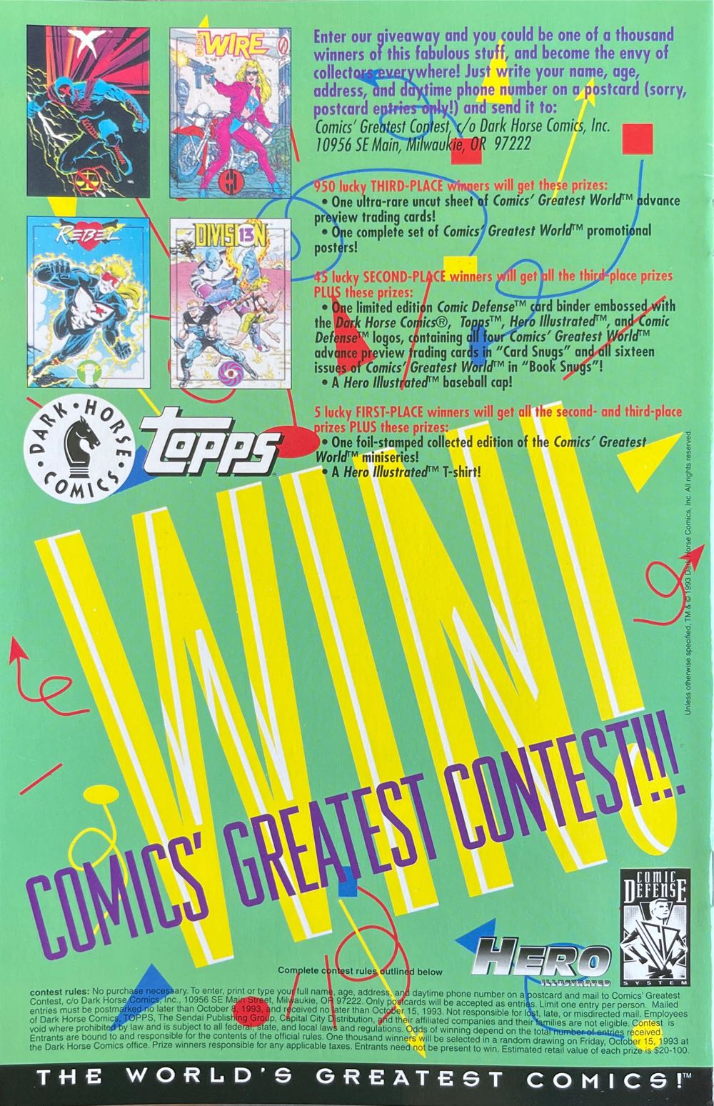 Ghost - Dark Horse (3 - Jun 1993) comic book collectible - Main Image 2