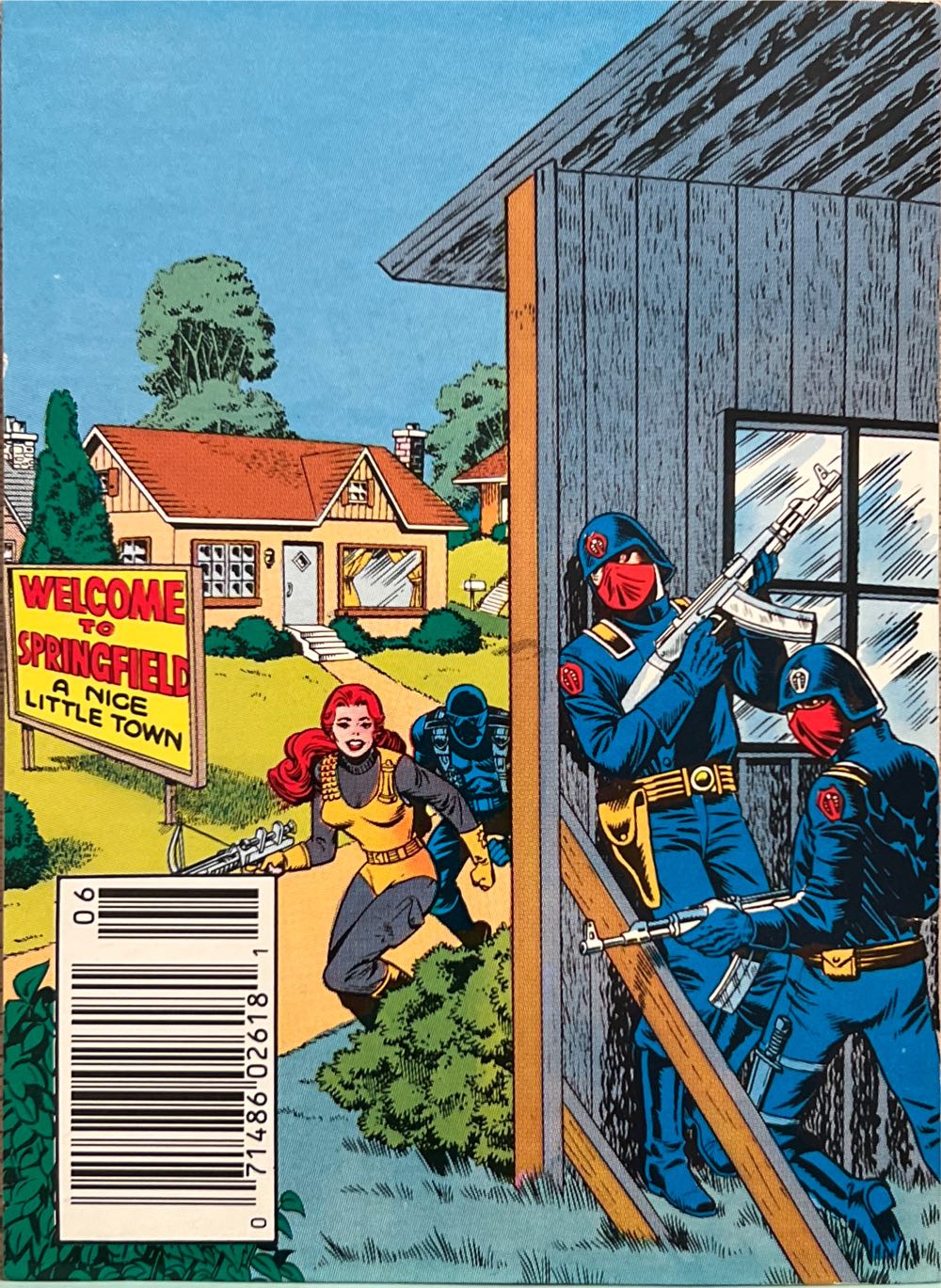 G.I. Joe Comics Magazine - Marvel Comics (4 - Jun 1987) comic book collectible [Barcode 071486026181] - Main Image 2