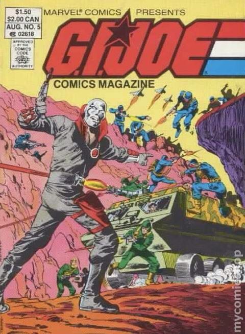 G.I. Joe - A Marvel Magazine (5) comic book collectible [Barcode 071486026181] - Main Image 1