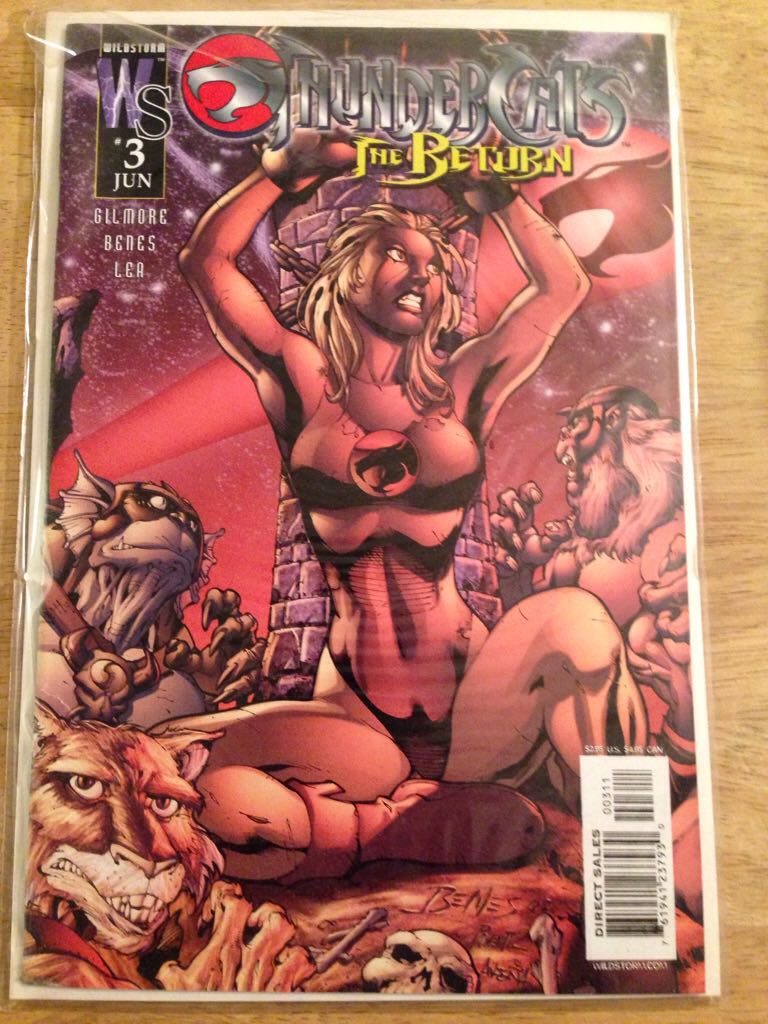 ThunderCats The Return - Wildstorm (3 - Jun 2005) comic book collectible [Barcode 761941237930] - Main Image 2