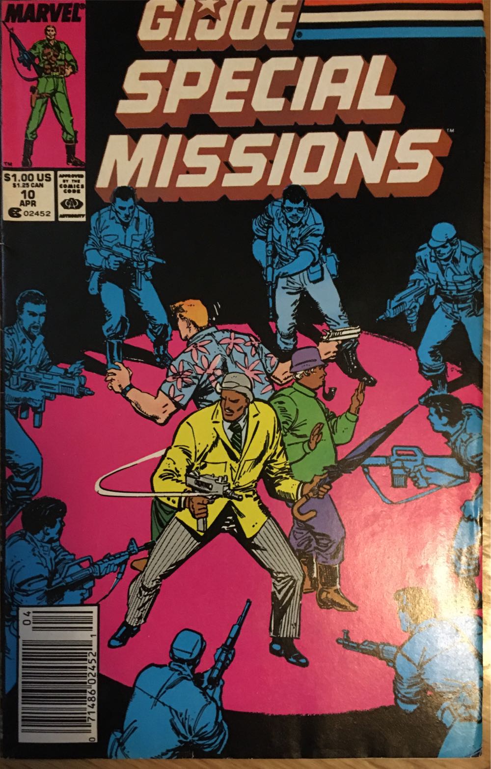 G.I. Joe: Special Mission (1986) - Marvel Comics (10 - Apr 1988) comic book collectible [Barcode 071486024521] - Main Image 2
