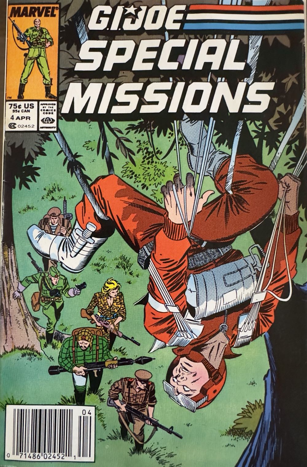 G.I. Joe: Special Missions - Marvel Comics (4 - Apr 1987) comic book collectible [Barcode 071486024521] - Main Image 2