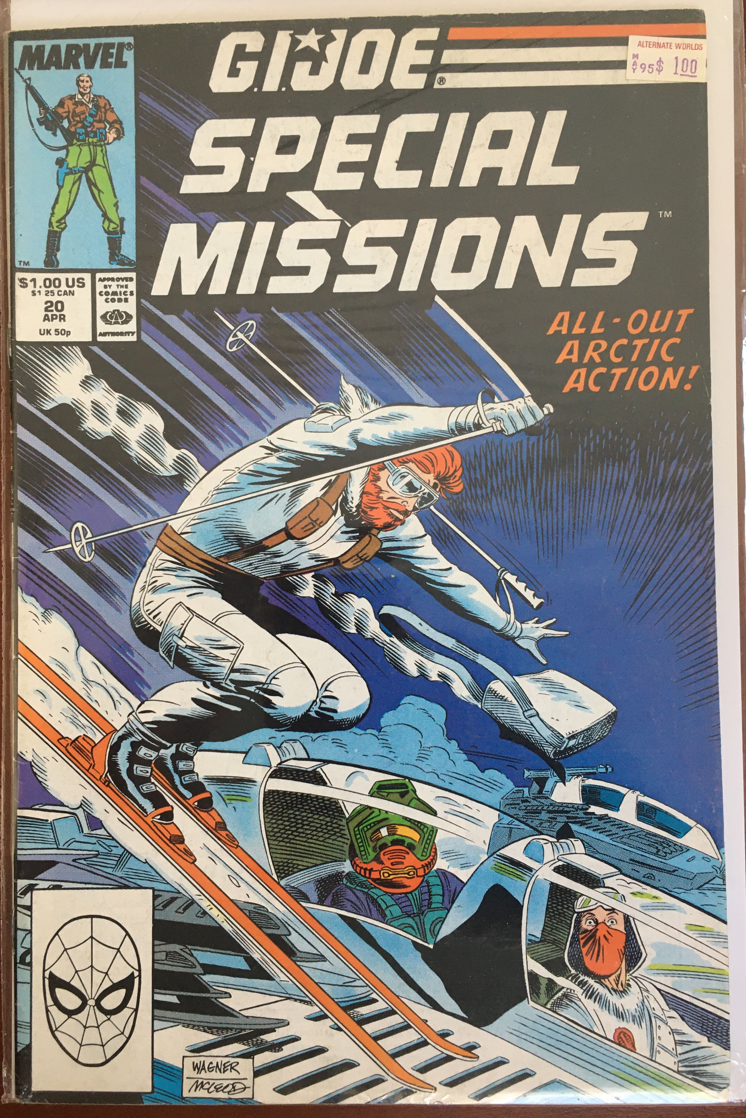 G.I. Joe: Special Missions - Marvel (20 - Apr 1989) comic book collectible [Barcode 071486024521] - Main Image 2
