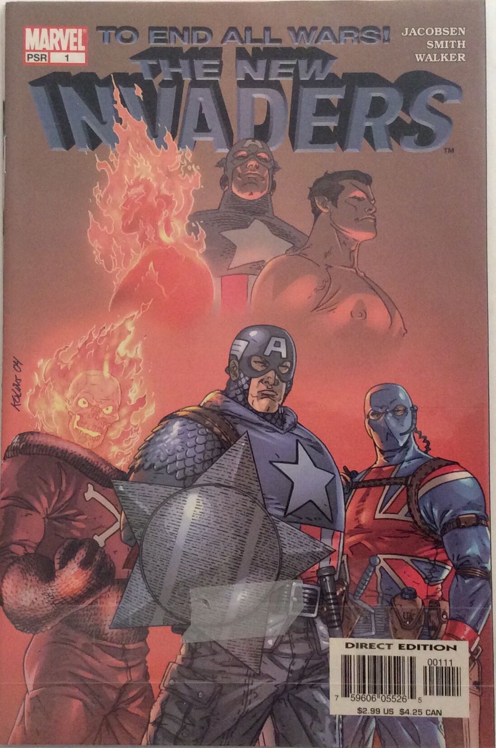 New Invaders, The - Marvel Comics (1) comic book collectible [Barcode 9780785114499] - Main Image 2