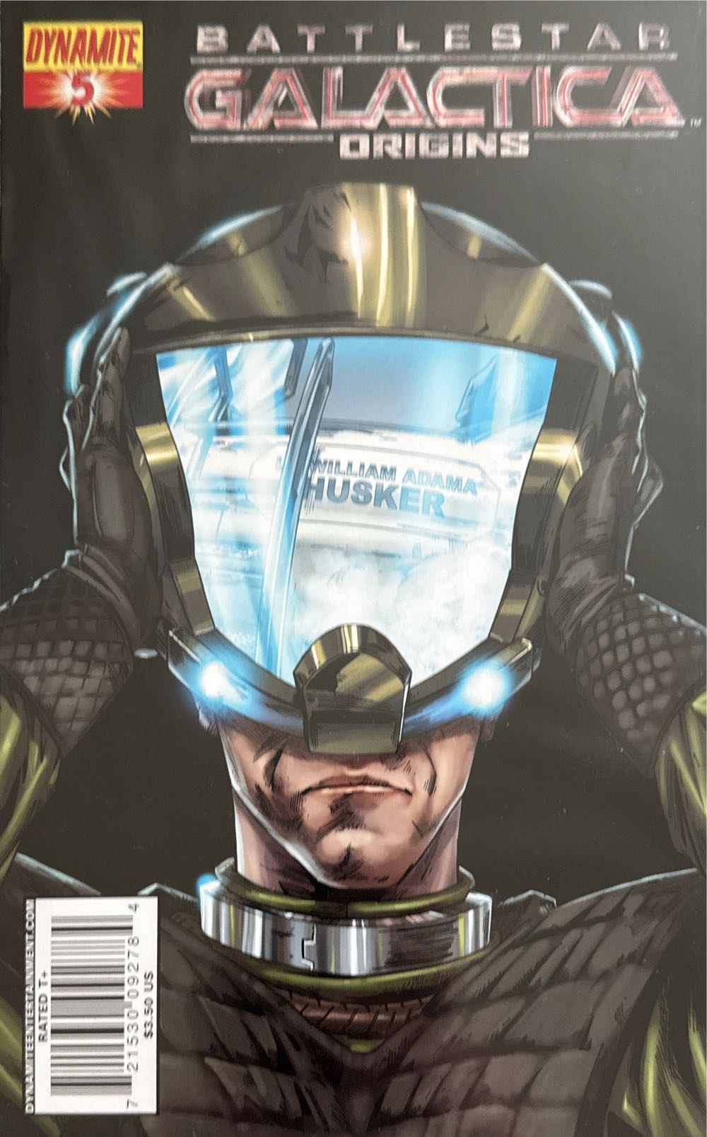 Battlestar Galactica Origins - Dynamite (5) comic book collectible [Barcode 721530092784] - Main Image 2