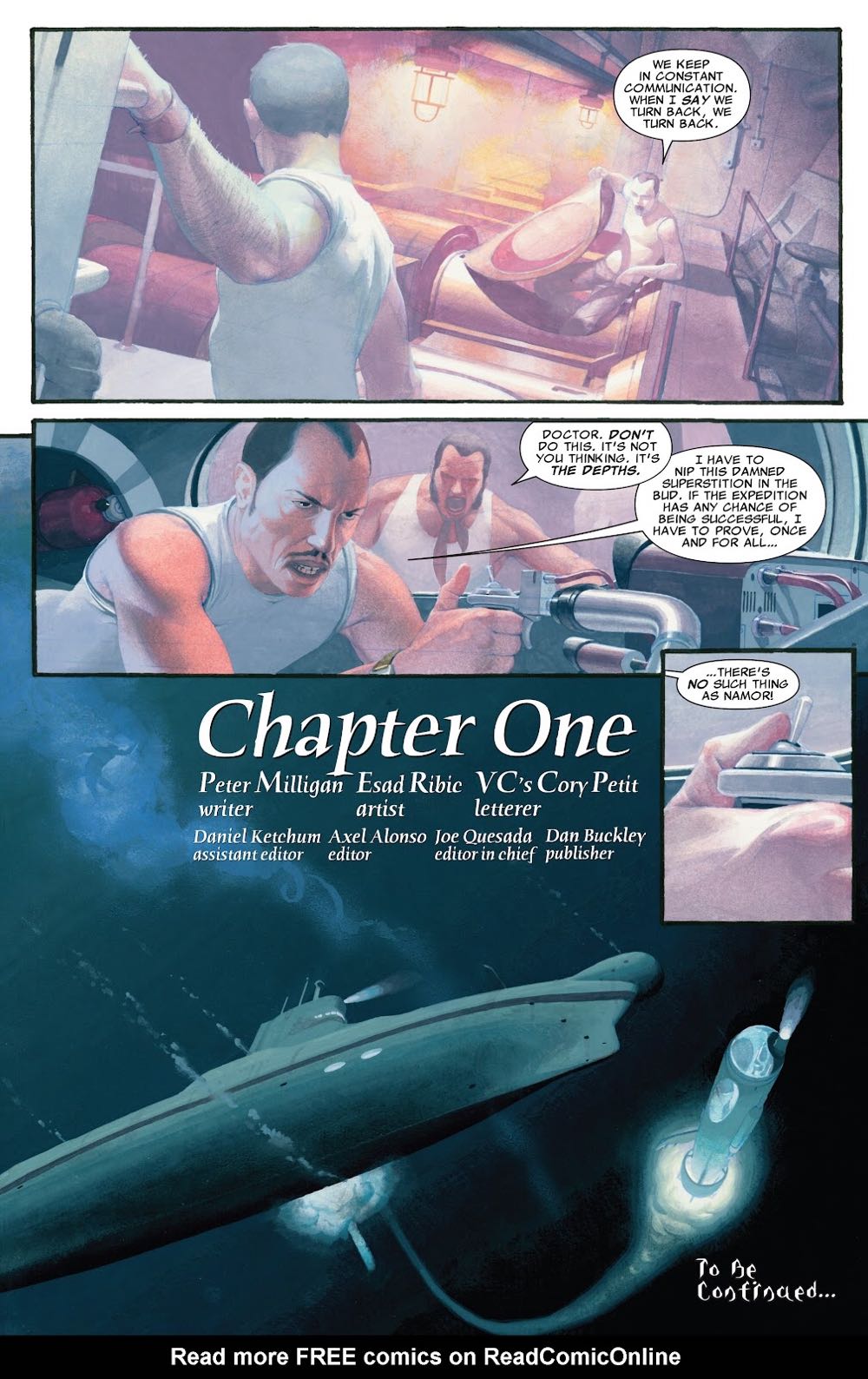 Sub-Mariner: The Depths - Marvel (Marvel Knights) (1 - Nov 2008) comic book collectible [Barcode 759606060221] - Main Image 2