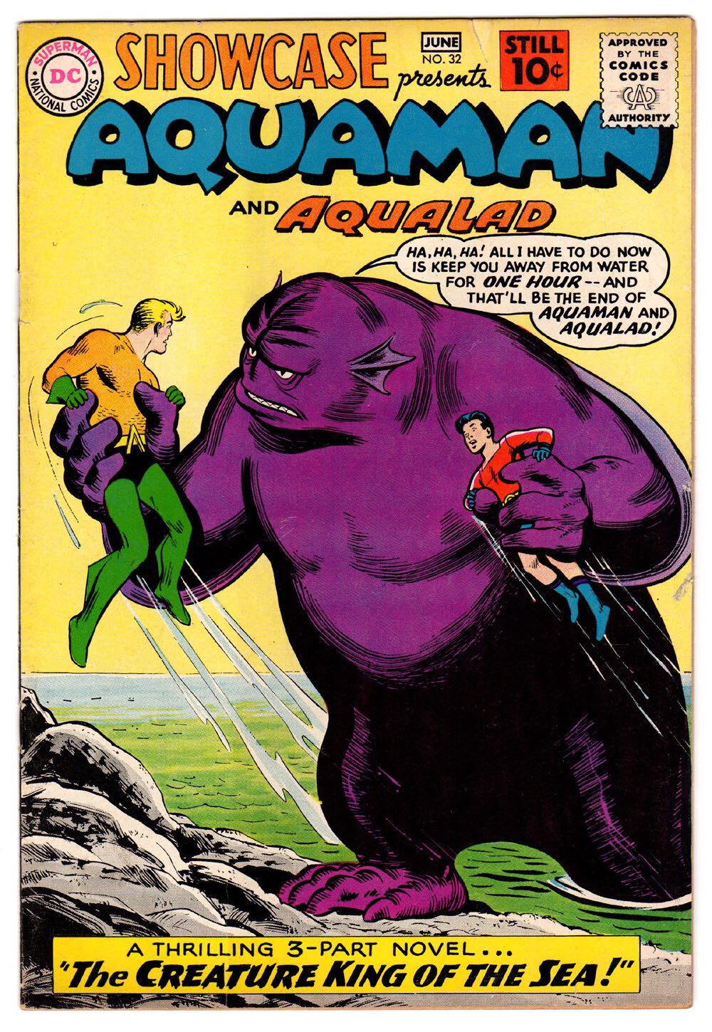 Showcase Aquaman - DC (31) comic book collectible [Barcode 44444147] - Main Image 2