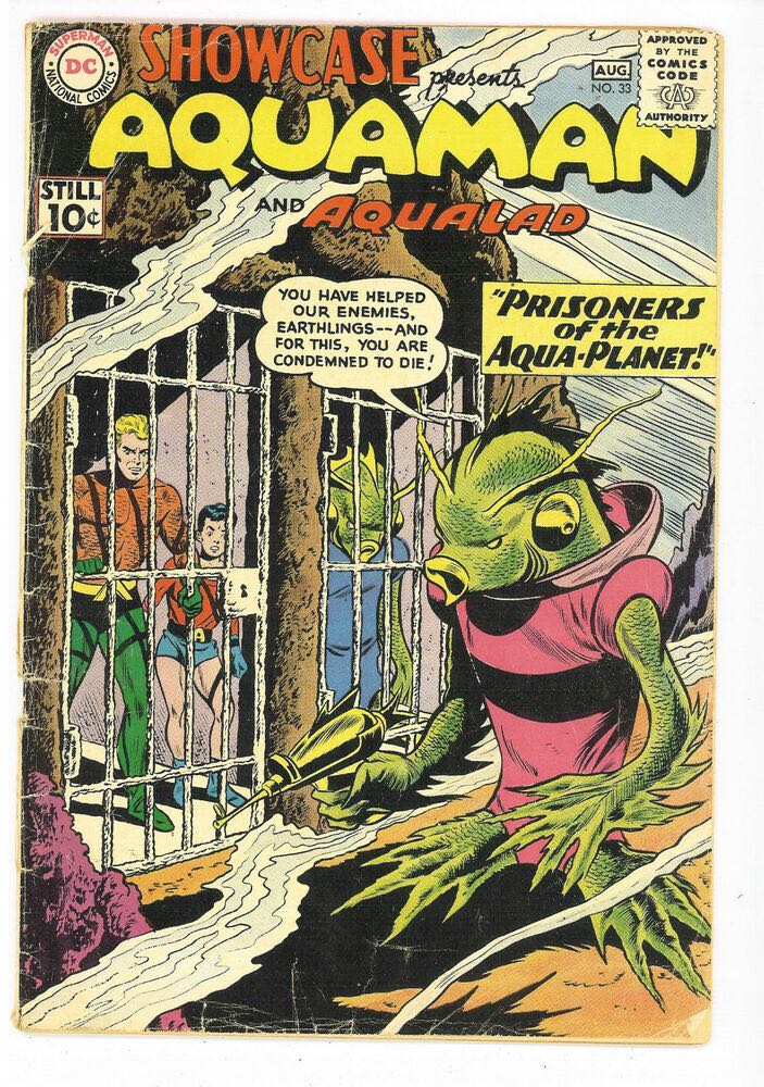 Showcase Aquaman - DC (31) comic book collectible [Barcode 44444147] - Main Image 3