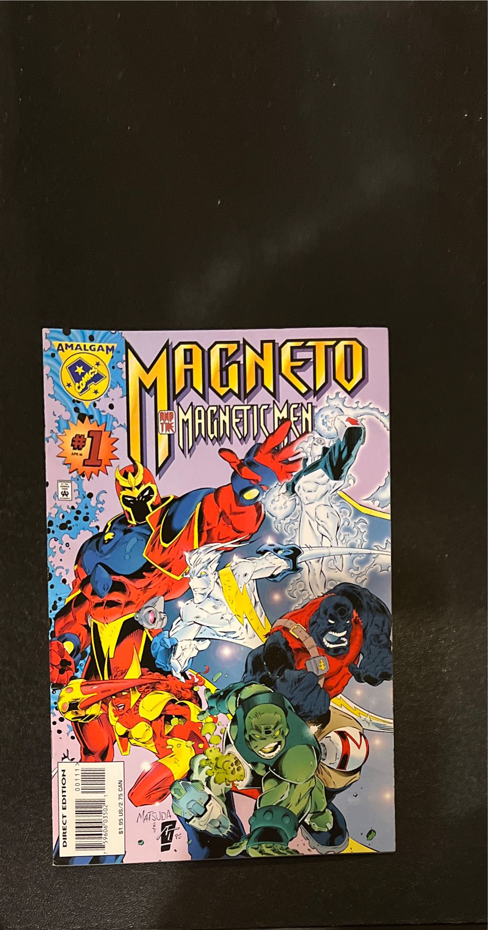 Magneto And The Magnetic Men - Amalgam Comics (1 - Apr 1996) comic book collectible [Barcode 759606035021] - Main Image 3