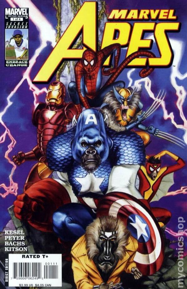 Marvel Apes (1) comic book collectible - Main Image 1