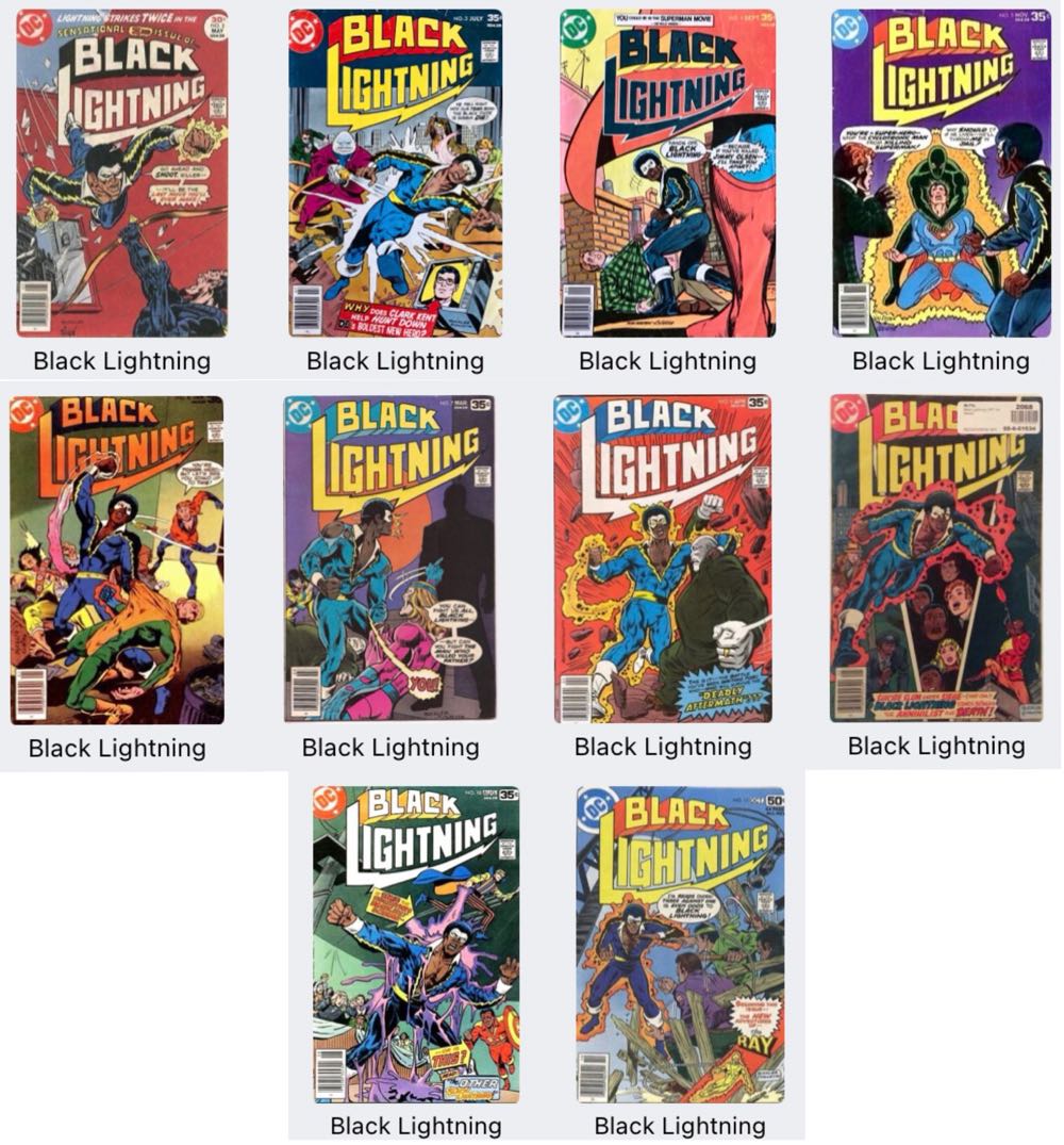 ZZ- Black Lightning (1977) - DC Comics Inc. (1-11 - 04/1977) comic book collectible [Barcode 070989304390] - Main Image 3