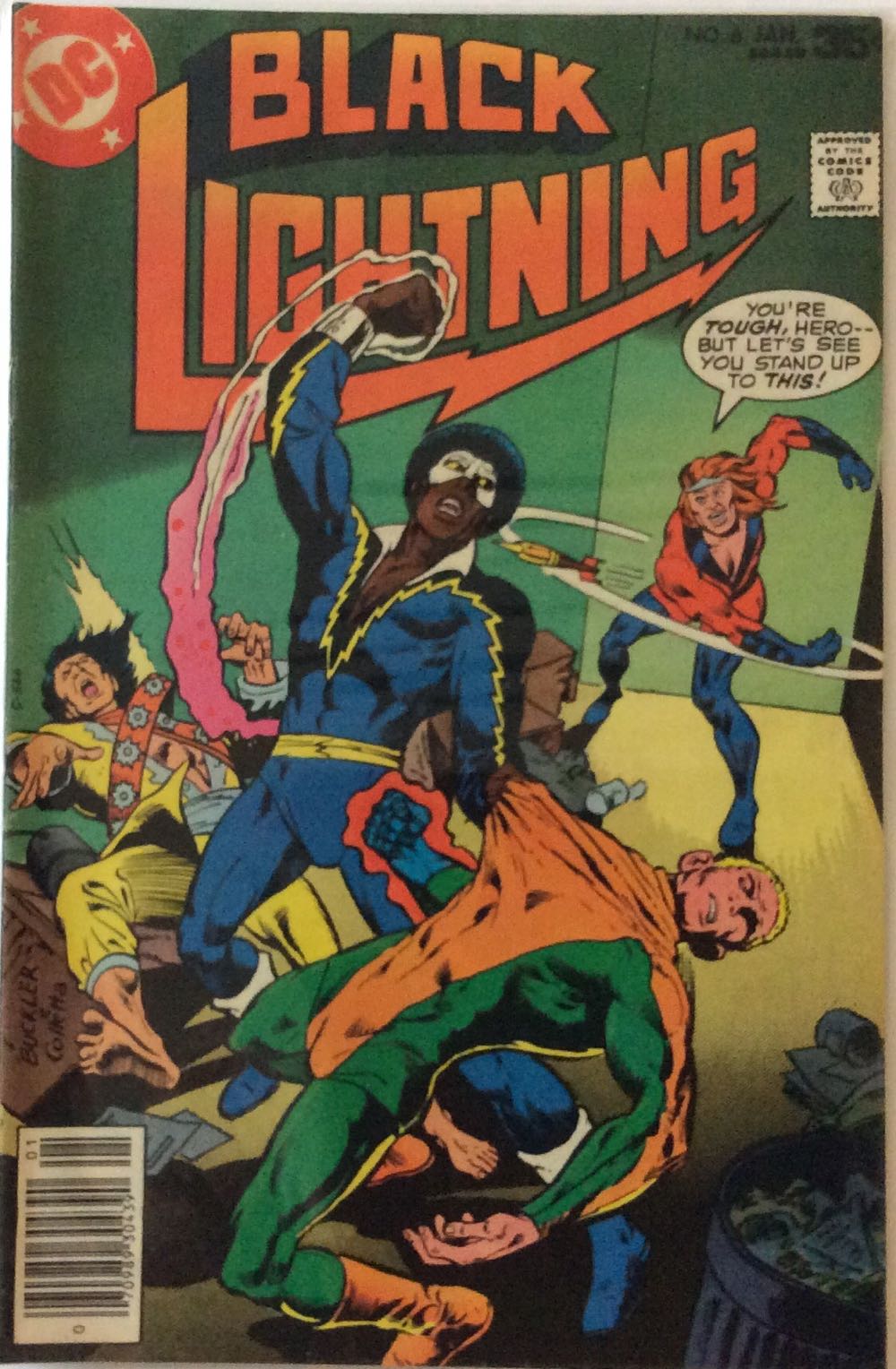 Black Lightning (1977) - DC Comics (6 - Jan 1978) comic book collectible [Barcode 070989304390] - Main Image 2