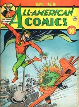 All American Comics  (18) comic book collectible [Barcode 6] - Main Image 1