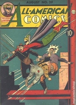 All American Comics  (29) comic book collectible [Barcode 6] - Main Image 1