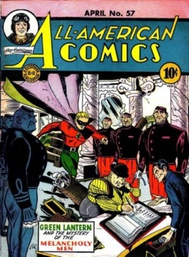 All American Comics  (57) comic book collectible [Barcode 6] - Main Image 1