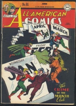 All American Comics  (86) comic book collectible [Barcode 3] - Main Image 1