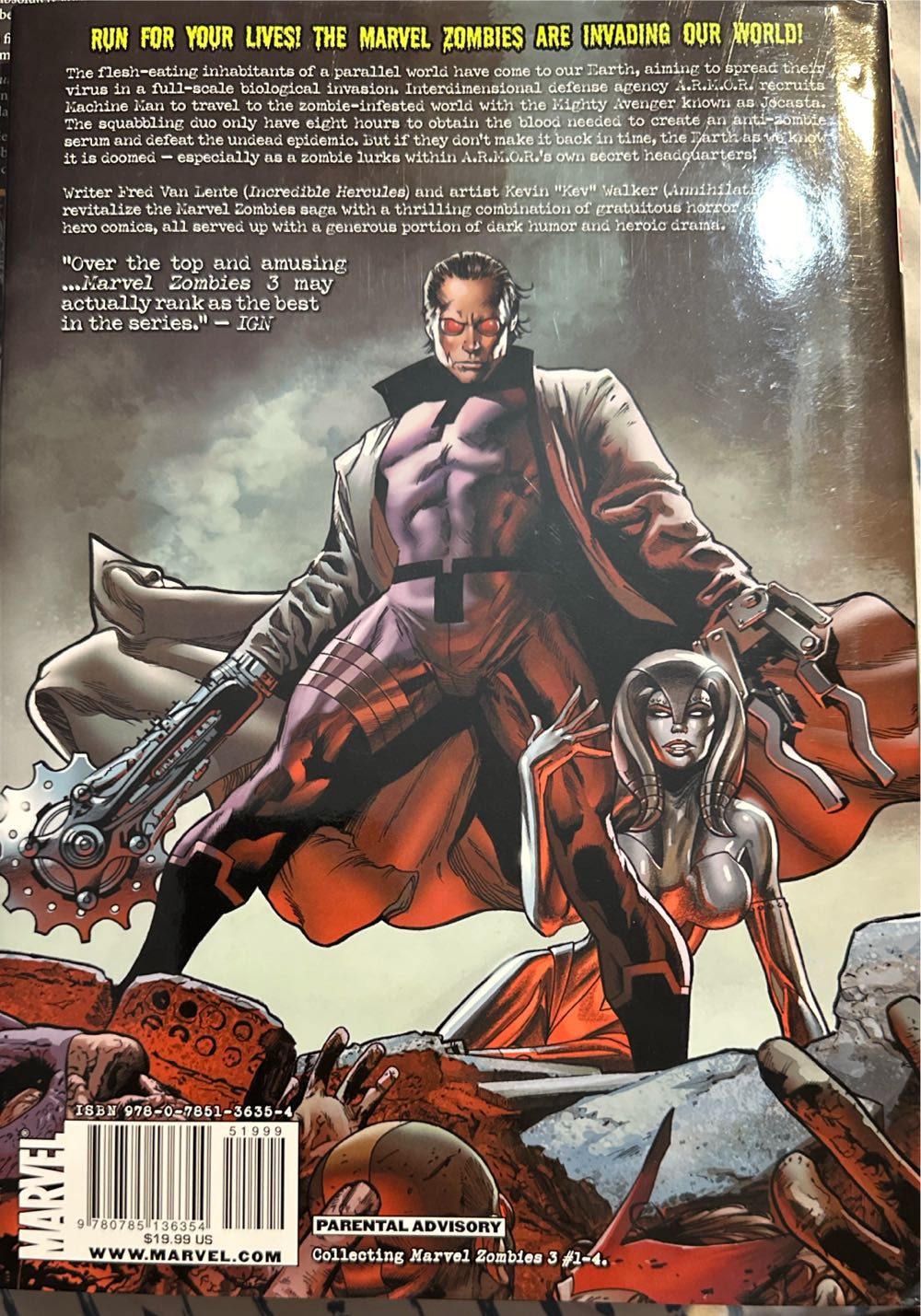 Marvel Zombies 3 - Marvel (1-4) comic book collectible [Barcode 9780785136354] - Main Image 2