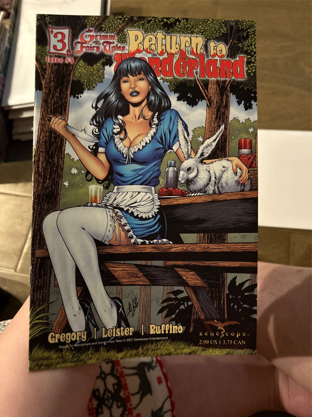 Return To Wonderland  (3) comic book collectible [Barcode 689076064163] - Main Image 2