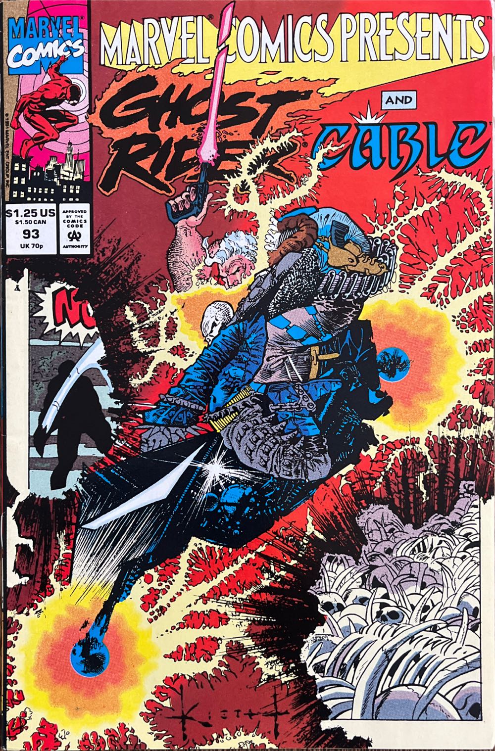 Marvel Comics Presents - Marvel comics (93 - Jan 1992) comic book collectible [Barcode 071486022145] - Main Image 2