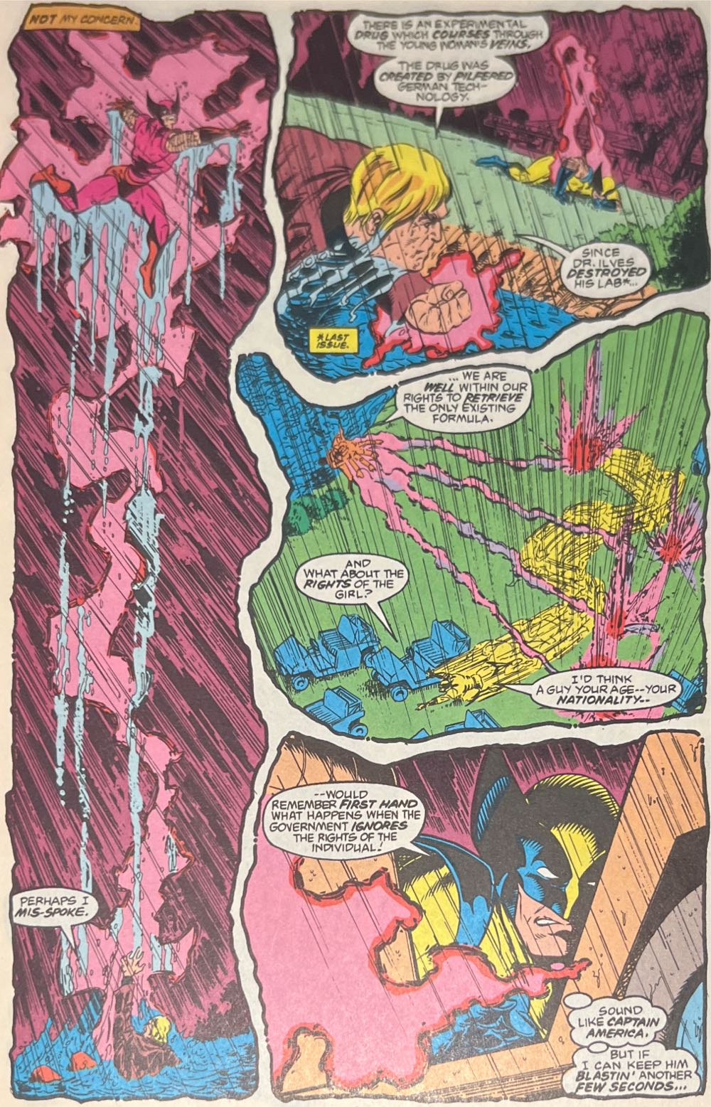 Marvel Comics Presents: Wolverine - Marvel Comics (124 - Mar 1993) comic book collectible [Barcode 071486022145] - Main Image 3