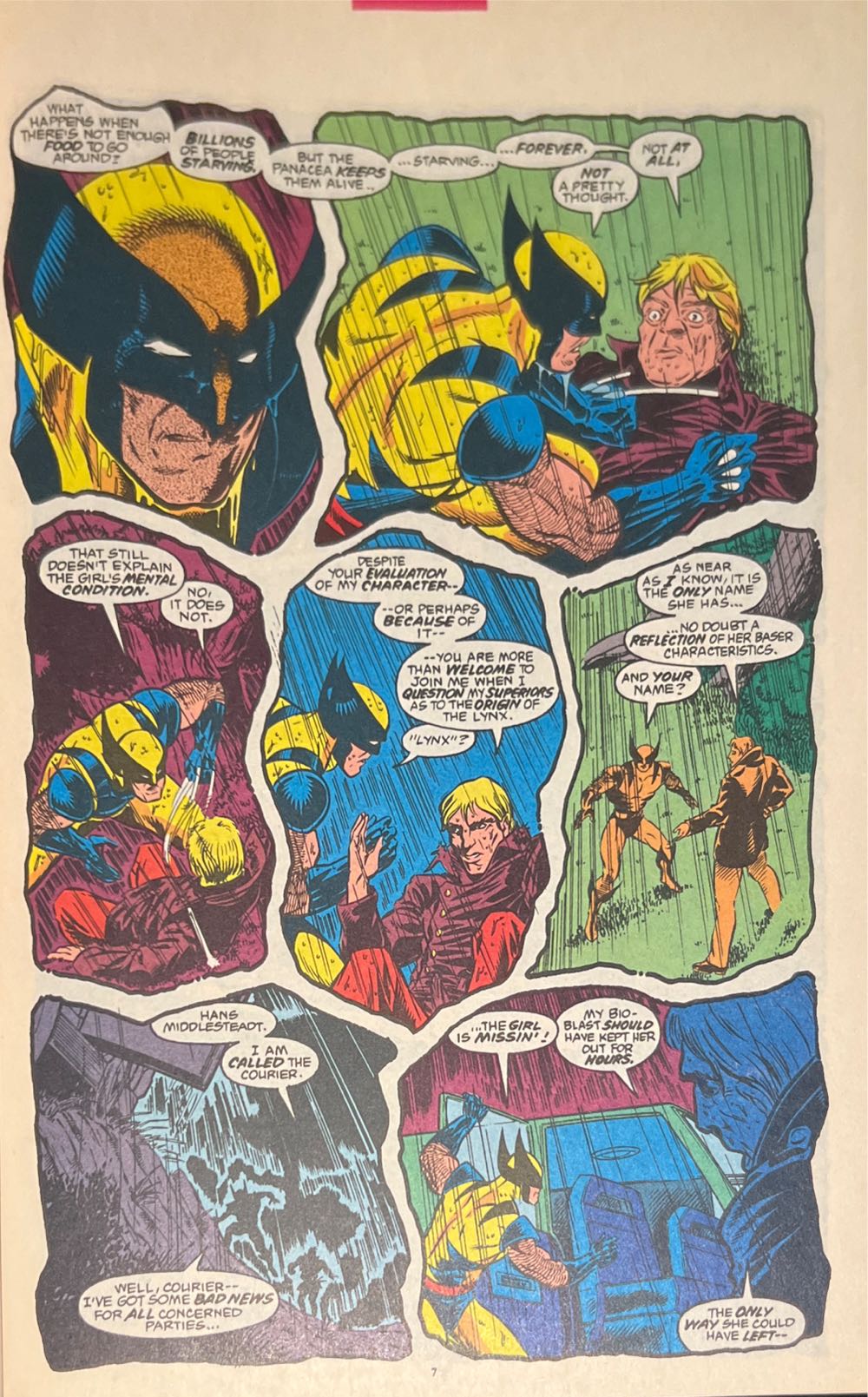 Marvel Comics Presents: Wolverine - Marvel Comics (124 - Mar 1993) comic book collectible [Barcode 071486022145] - Main Image 4