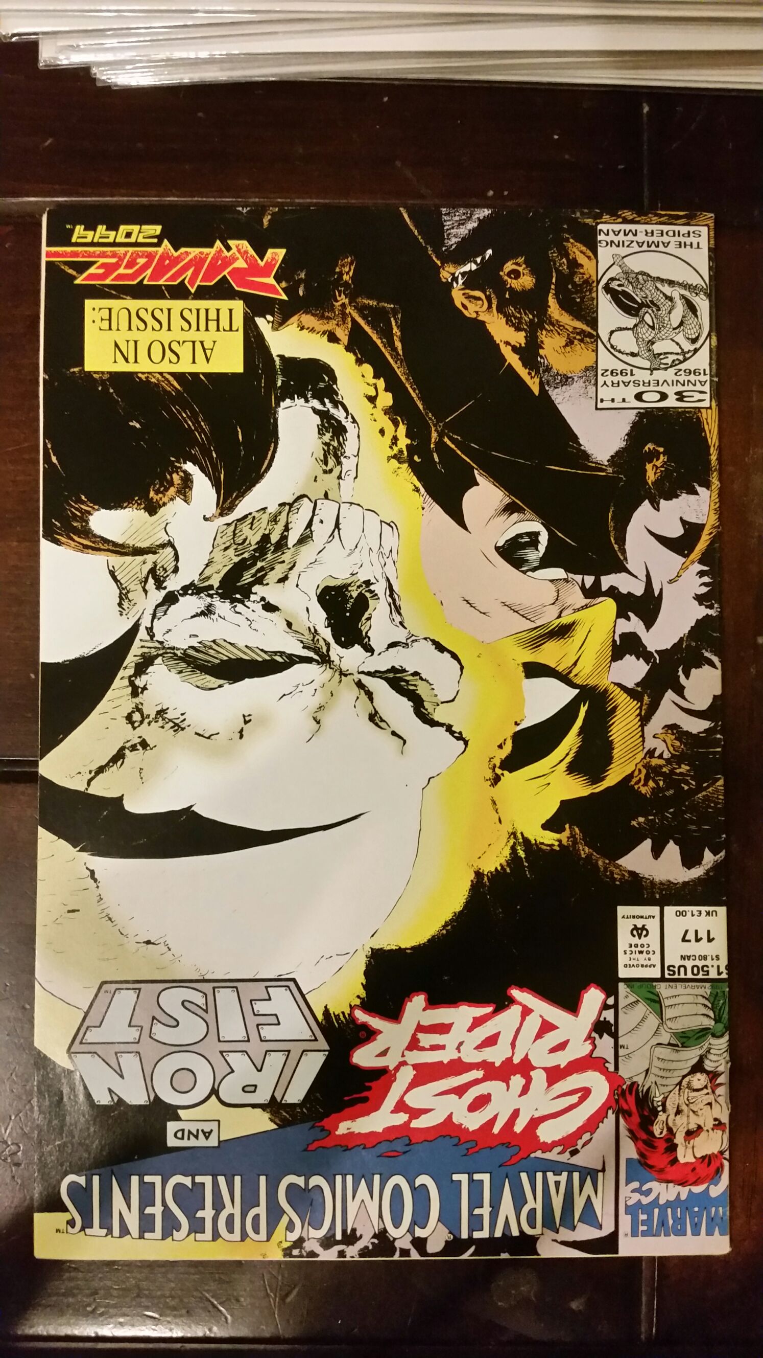 Marvel Comics Presents Wolverine - Marvel (117 - Jan 1992) comic book collectible [Barcode 071486022145] - Main Image 2