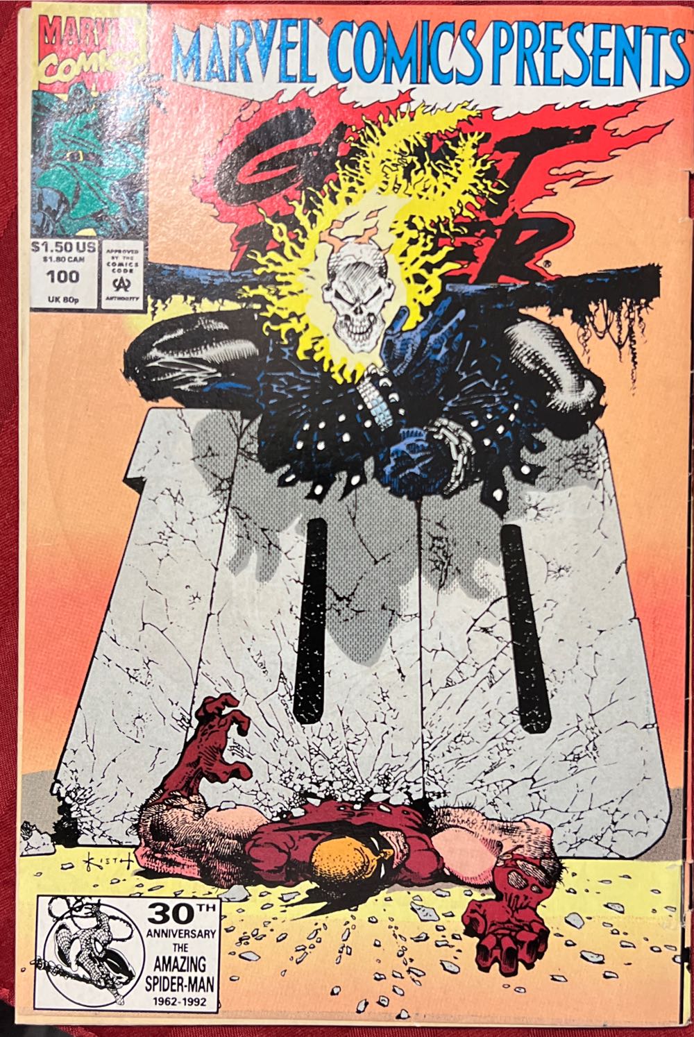 Marvel Comics Presents Wolverine - Marvel (100 - Jan 1992) comic book collectible [Barcode 071486022145] - Main Image 2