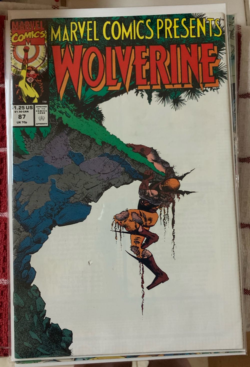Wolverine Marvel Comics Presents V1 #87 - Marvel Comics (87) comic book collectible - Main Image 2