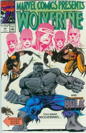 Wolverine Marvel Comics Presents V1 #59 - Marvel (59) comic book collectible - Main Image 1