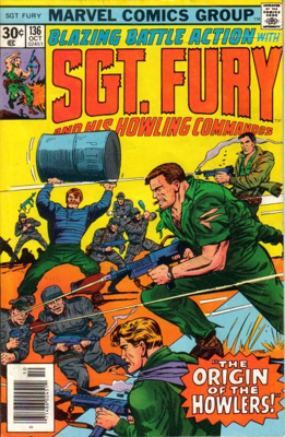 Sgt. Fury and His Howling Commandos - Marvel Comics (136 - Oct 1976) comic book collectible [Barcode 759606068395] - Main Image 1