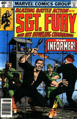 Sgt. Fury And His Howling Commandos - Marvel Comics (152 - Jun 1979) comic book collectible [Barcode 759606068395] - Main Image 1
