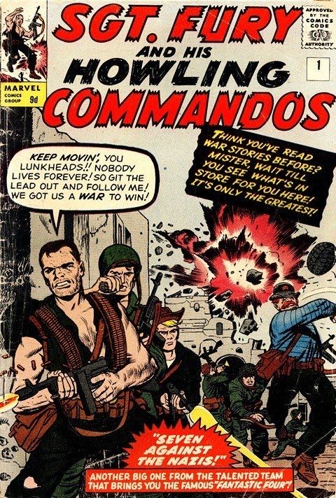 Nick Fury - Sgt. Fury And His Howling Commandos - Marvel Comics Group (167 - Dec 1981) comic book collectible [Barcode 759606068395] - Main Image 2