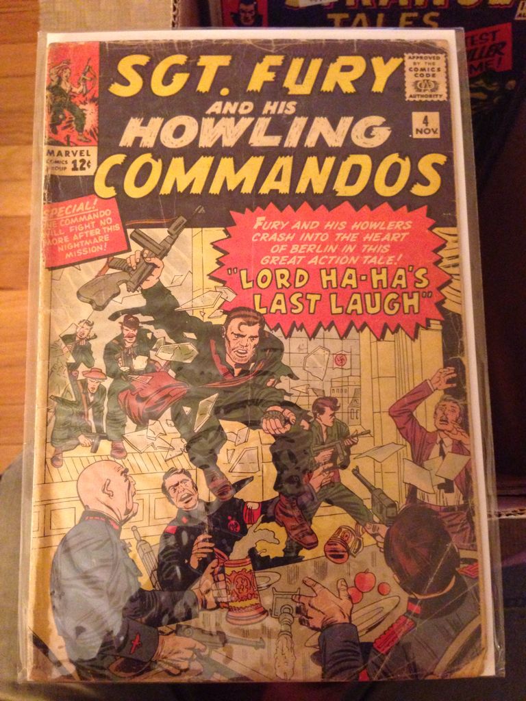 Sgt. Fury and His Howling Commandos  (4) comic book collectible [Barcode 759606068395] - Main Image 1