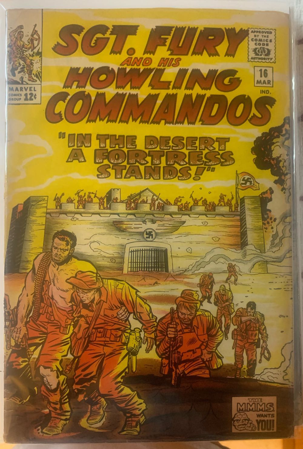 Sgt Fury & His Howling Commandos - Bard Publishing Corp. (16 - 03/1965) comic book collectible [Barcode 759606068395] - Main Image 2