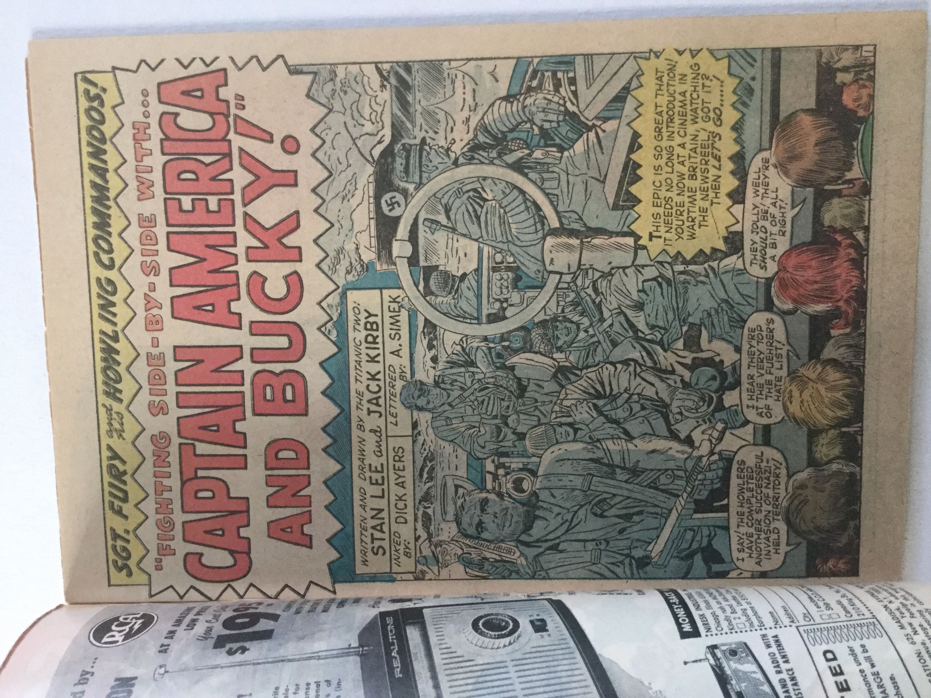 Sgt. Fury and His Howling Commandos - Marvel Comics Group (13 - Dec 1964) comic book collectible - Main Image 3