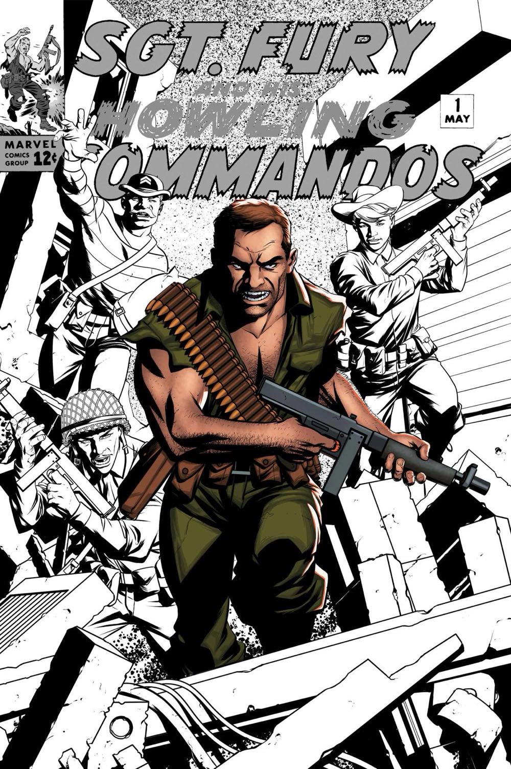 Sgt. Fury and His Howling Commandos - Marvel Comics Group (1 - May 1963) comic book collectible [Barcode 759606068395] - Main Image 4