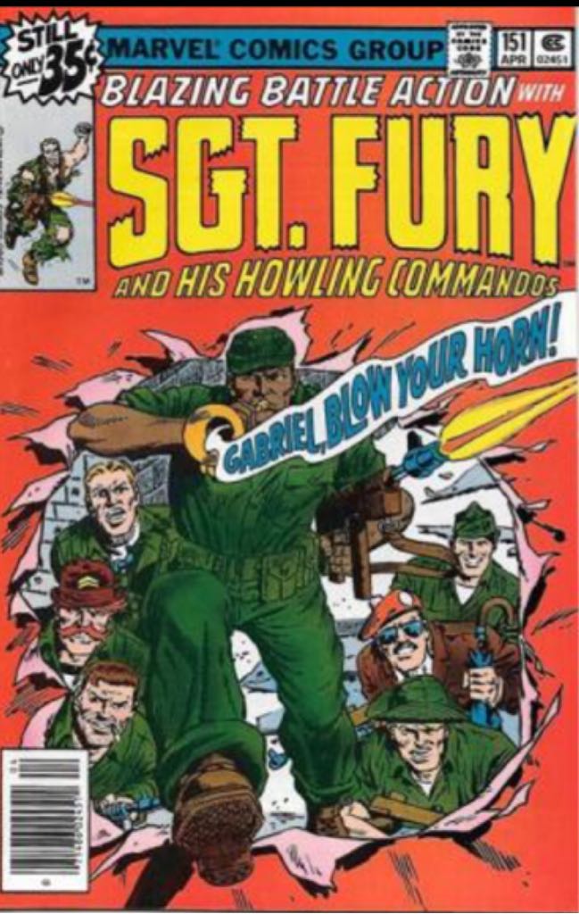 Sgt. Fury and His Howling Commandos - Marvel Comics (151 - Apr 1979) comic book collectible [Barcode 071486024514] - Main Image 1